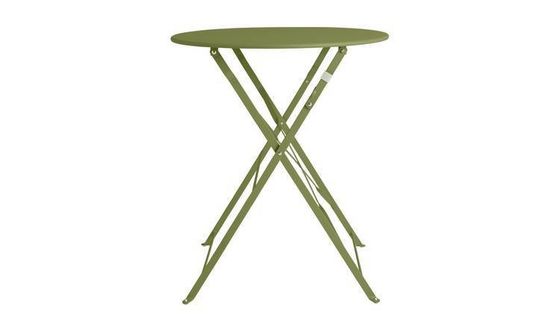 Stylish Metal Steel Tuin Set voor Patio Tuin Cottage W80xD68xH82cm Outdoor Bistro Set