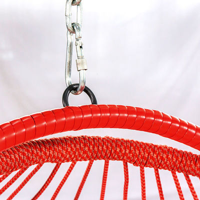 Tuinmeubilair W100xL120xH198cm Patio Swing Plastic PE Rattan Egg Chair Hanging Chair