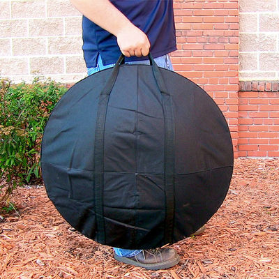 Buitenplaats Tuin Vuur Camping Ronde metaal Vuur Pit Bowl met Poker in Black