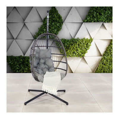 Stalen frame W100xL95xH200cm Patio Garden Swing Hanging Chair voor buiten ontspanning