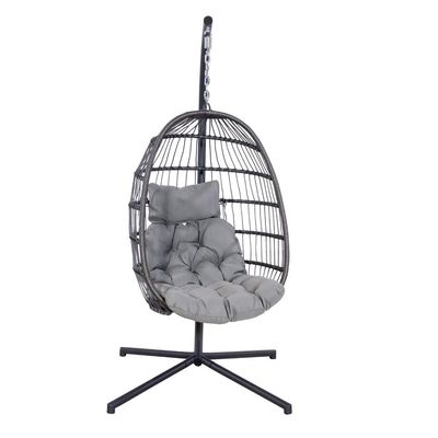 Stalen frame W100xL95xH200cm Patio Garden Swing Hanging Chair voor buiten ontspanning