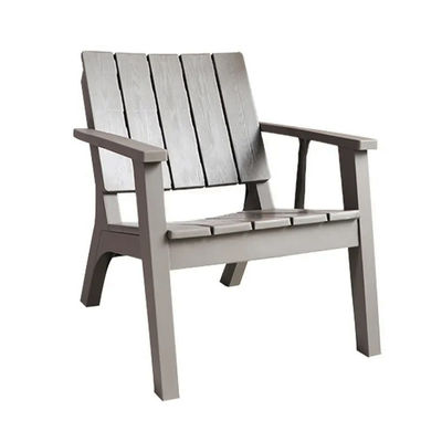 Houten tafel- en stoelstel van kunststof voor Nordic Outdoor Patio Garden Balkon Cafe Restaurant