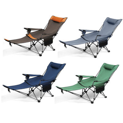 Outdoor Camping Draagbare opvouwbare strandstoel met armsteun en verwijderbaar armsteunontwerp