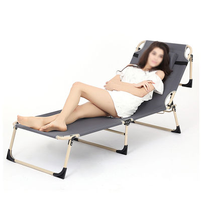 Outdoor Home Office Klappend Kampbed voor Park Klappend Ja Draagbaar Strandbed Recliner