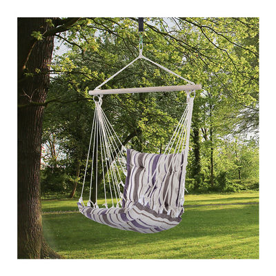 3.1kg AJUNION Outdoor Swing Hammock Stoel Moderne stijl Hangende katoenen touw Swing stoel