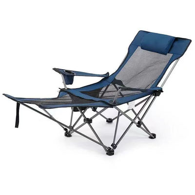 Aluminium Buitenvouwbare Kamperstoel Draagbare en verstelbare Moon Beach Leunstoel