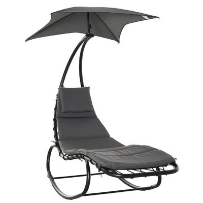 Buiten strand balkon patio tuin rotsen hangende schommel met aangepast logo ontwerp