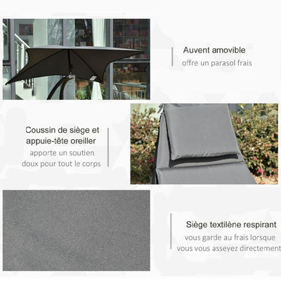 Buiten strand balkon patio tuin rotsen hangende schommel met aangepast logo ontwerp