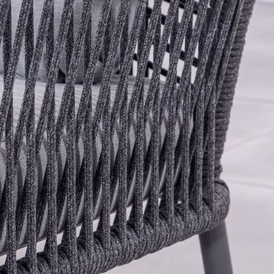 Aluminium frame AJUNION touw weeftuin Tuinmeubelen Lounge Sofa Set met HPL tafel