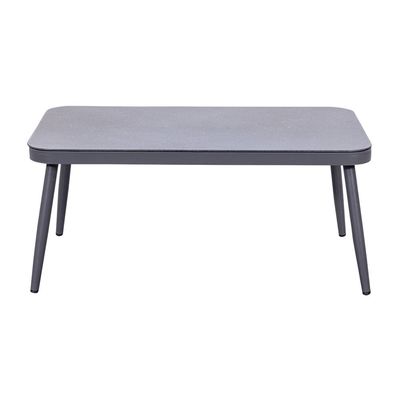 Aluminium frame AJUNION touw weeftuin Tuinmeubelen Lounge Sofa Set met HPL tafel