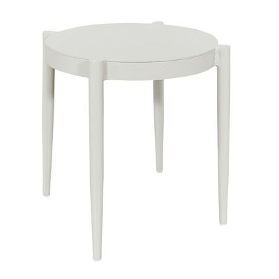 Draadweef Tuin Balkonmeubelen 3 stukken Aluminium Lounge Set met zijtafel door AJUNION