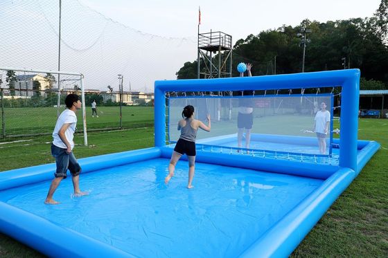 Verander je achtertuin in een speeltuin met AJUNION 33FT opblaasbaar volleybalbad