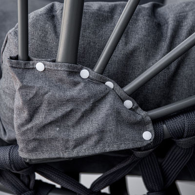 AJUNION Opvouwbare ei stoel en stand De perfecte combinatie voor buitenmeubilair