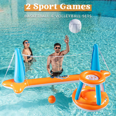 AJUNION PVC-opblaasbare zwembadvlotende zwembadvloter voor volleyball met een maximale capaciteit &gt; 500 kg
