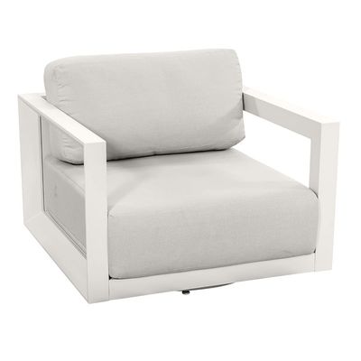 Aluminium modulaire patio meubels AJUNION 4 stukken Outdoor Lounge Sofa Set voor buiten