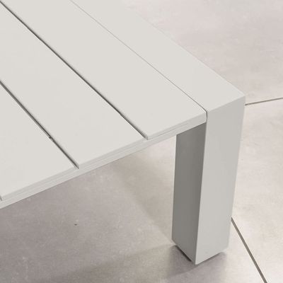 Aluminium modulaire patio meubels AJUNION 4 stukken Outdoor Lounge Sofa Set voor buiten