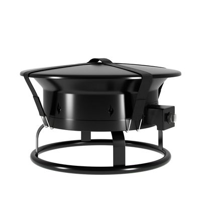 58 000 BTU Draagbare propaanvuurput Ideaal voor buitencamping 19"D x 19"W x 11"H