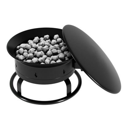 58 000 BTU Draagbare propaanvuurput Ideaal voor buitencamping 19"D x 19"W x 11"H