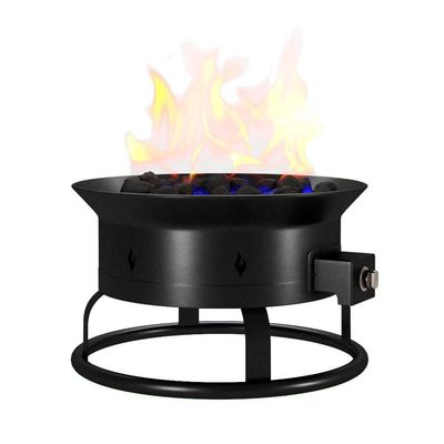 58 000 BTU Draagbare propaanvuurput Ideaal voor buitencamping 19"D x 19"W x 11"H