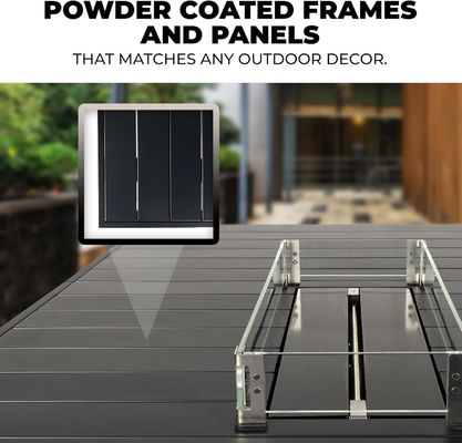 Rectangular Eetkamer Rookloze vuur tafel Propaan gas vuur put tafel voor patio tuin