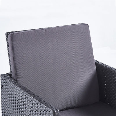 PE Rattan High Back Sofa Stoel Set voor Outdoor Indoor Patio Tuin Balkon Pool Strand
