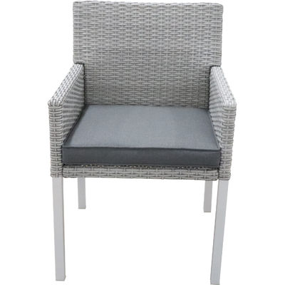 Postverpakking Y 7 stukken Tuinmeubilair Tafel en stoelen Set met PE Wicker Rattan