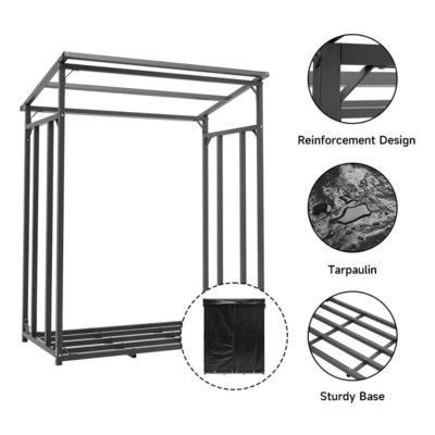Hoge capaciteit W110 x D70 x H145cm houtrek voor binnen- en buitenruimte