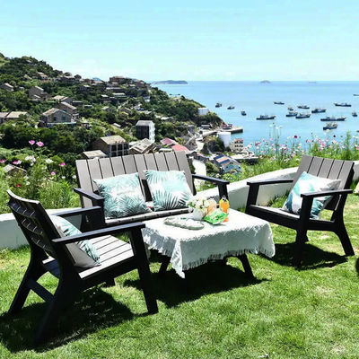 Nordic Garden Set voor buiten terras Balkon Cafe Plastic Coffee Eettafel en stoel