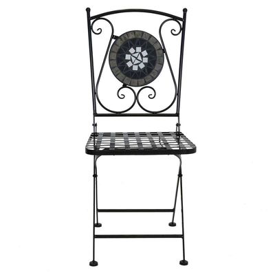 Robuuste ijzeren tuinbalkon Bistro set met moderne design stijl en keramische tegelcoating