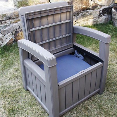 Banket Buiten Tuin Hotel Patio Waterdicht Plastic Loveseat Sofa Stoel Set Met Tafel