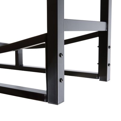 30 inch Heavy Duty Vuurhout Rack Power Coated Steel Log Holder voor open haard decoratie