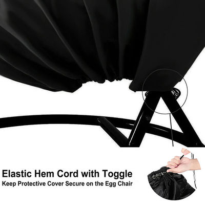 600D Oxford PVC Single Hanging Swing Chair Stofbescherming voor buitentuin
