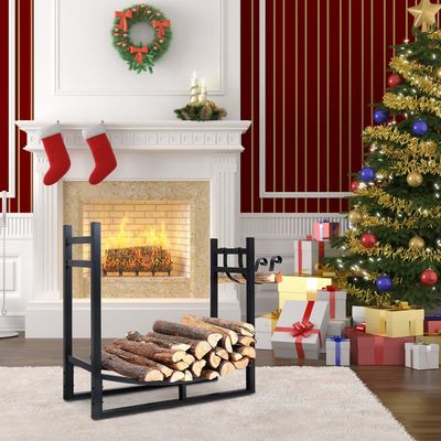 30 inch Heavy Duty Vuurhout Rack Power Coated Steel Log Holder voor open haard decoratie