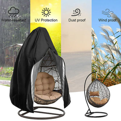 600D Oxford PVC Single Hanging Swing Chair Stofbescherming voor buitentuin