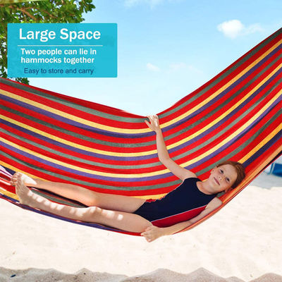 Outdoor Indoor Garden Camping Draagbaar Opvouwbaar Ultralicht Canvas Hangende Boom Swing Hammock