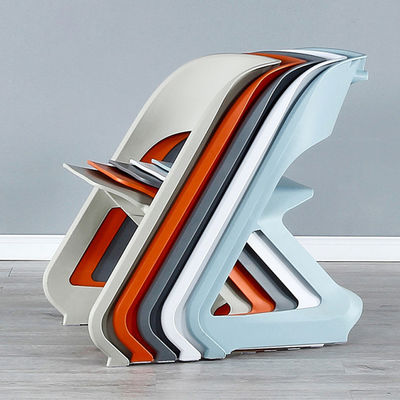 Eenvoudige moderne stapelbare plastic café stoelen voor Nordic Morden Outdoor Leisure Balkon