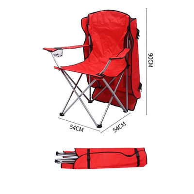 Outdoor tuin camping draagbare rugzak vissersstoel met kantoorgebouw stijl