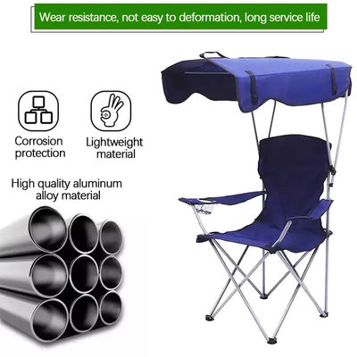 Outdoor tuin camping draagbare rugzak vissersstoel met kantoorgebouw stijl