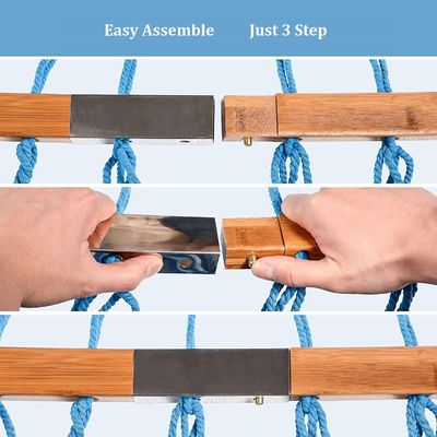 Villa Outdoor Indoor Garden Camping Draagbaar Opvouwbaar Ultralight Cotton Swing Hangende Hangmat Bed