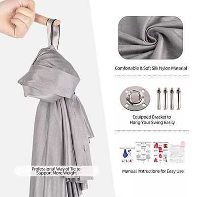 Y Mail Packing Home Outdoor Draagbaar Opvouwbaar Kinderen Kinderen Therapie Sensorisch Aerial Yoga Swing Hamocks
