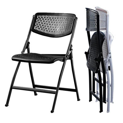 Opvouwbare witte metalen plastic stapelbare stoelen voor buiten Hotel Tuinfeest Banket evenementen