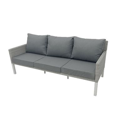 Moderne stijl 4 stukken outdoor rattan meubels lounge set met L193xW71xH77cm sofa grootte