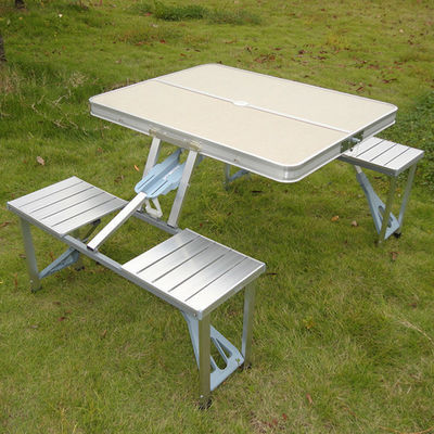 Algemene draagbare ruimtebesparende campingtafel en -stoel voor buitenreizen