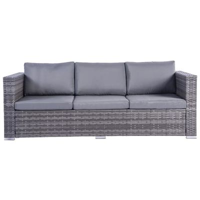 Outdoor tuinmeubilair Wicker Rattan Sofa Set met koffietafel in PE Rattan