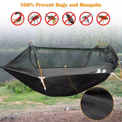 Modern design stijl buitentuin parachute kampeertent met muggennet en regenbaai