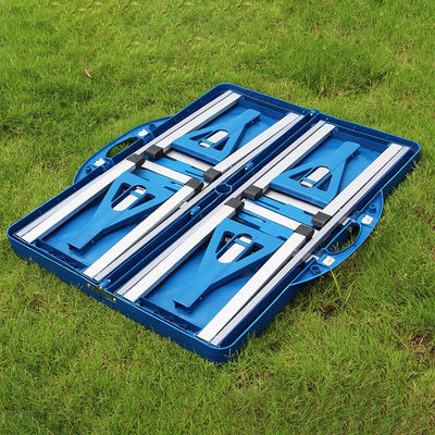 Buitenreizen Opvouwbaar Draagbaar Plastic Metalen Tafel en Stoel Set met Custom Logo