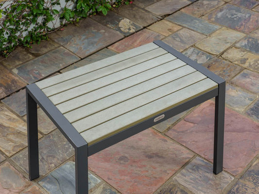 Hof Tuin Loveseat Sofa Set AJUNION Modern Aluminium Outdoor Sectionele Lounge