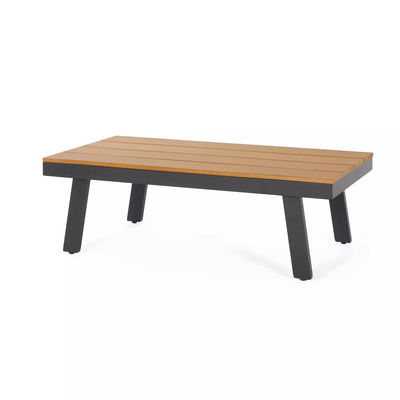 Specific Garden Sofa AJUNION 4 Piece Aluminium Outdoor Meubels Set met Koffietafel