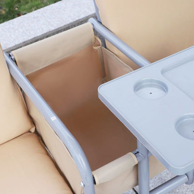 Moderne schommelstoel 67,7&quot;D x 44,1&quot;W x 65&quot;H met bekershouer en verstelbare schaduw