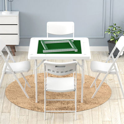 Aanpasbaar logo 4-speler poker kaart Mahjong tafel voor buiten- en binnenactiviteiten